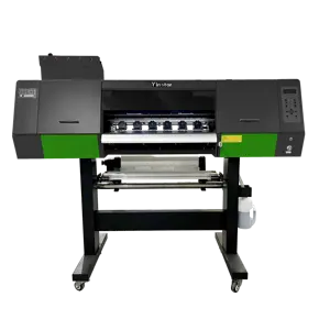 Novo design Yinstar alta velocidade 70cm 4 I3200 cabeça dtg tshirt dtf impressão máquina vestuário impressora preço para venda