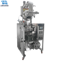 Verticale Punch Dual V Easy Tear speciaal gevormde zakverpakkingsmachine voor vloeibare pasta, fruitenzymen, groenten, voedingsdranken