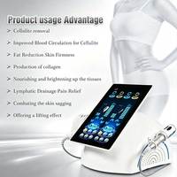 Appareil de massage vibrant et compressif à billes en silicone Inner Ball Roller Neo 360 pour le raffermissement de la peau du visage et du corps