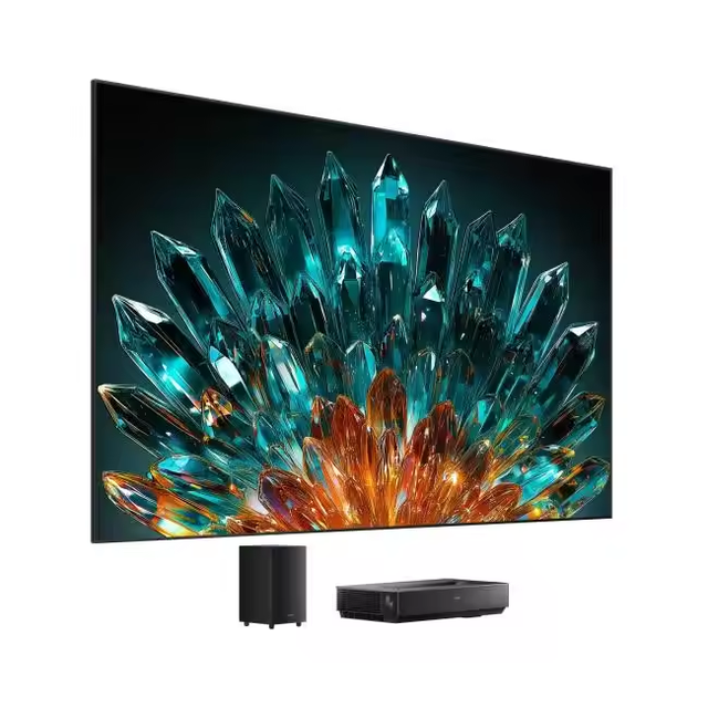 Smart Home Laser Cinema S7N 100" 4K Smart Home Ultra-Thin Projector DMD Lens with 240Hz & Eye Care Features