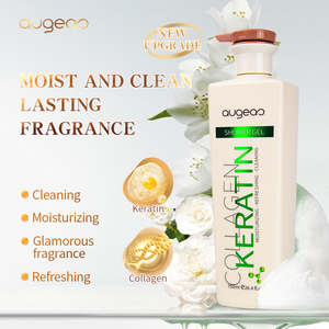 Productos para el Cuidado de la Piel, Cosméticos, Perfume, Gel de Ducha con Queratina y Colágeno - Product Image 2