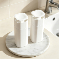 Distributeur à pompe à pression rechargeable de 400 ml en plastique sérigraphié pour dissolvant de vernis et nettoyant liquide – Vente en gros