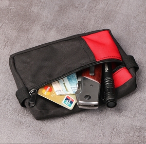 Nouvelle pochette <span class=keywords><strong>de</strong></span> <span class=keywords><strong>rangement</strong></span> EDC transfrontalière multifonctionnelle tactique en tissu zippé, porte-monnaie portable, porte-cartes, outil EDC extérieur - Product Image 4