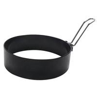 Moule à œufs et crêpes antiadhésif de 7 et 10 cm, pour la cuisine, pour faire des œufs frits