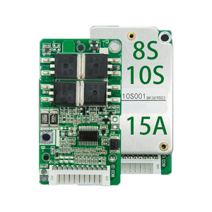 Sistema de gestión de baterías JBD Li-ion <span class=keywords><strong>bms</strong></span> 10S <span class=keywords><strong>36V</strong></span> <span class=keywords><strong>15A</strong></span> con función de balance para bicicleta eléctrica y scooter. - Product Image 1