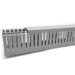 Cheap Price Durable Electric Cable Trunking Slotted square type Cable Raceway in cabinet