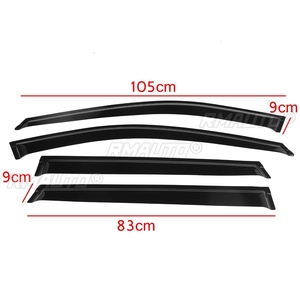 Car Window <b>Deflectors</b> for Nissan X-Trail T32 2013 2014 2015 2016 2018 2019-2021 Sun <b>Rain</b> Shield Door Window Visor Weather Shield - Product Image 4