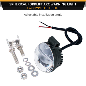 Ống kính hình cầu ARC xe nâng <span class=keywords><strong>LED</strong></span> cảnh báo ánh sáng độ sáng cao an toàn khu vực ánh sáng màu đỏ DC 10-80V kho AGV màu xanh tín hiệu ánh sáng - Product Image 6