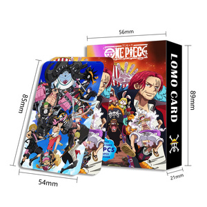 Nika Lomo-Carte de dessin animé pour personnage de dessin animé Luffy Zoro <span class=keywords><strong>Nami</strong></span>, 2 modèles, 96 pièces par sac, impression recto verso - Product Image 4
