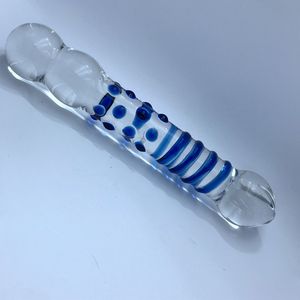 Masajeador Anal de Vidrio de Borosilicato Suave, Dildo Transparente para Mujeres u Hombres - Product Image 2