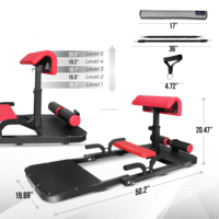 Dinuo Hot Home Fitness Réglable Butt Belly Leg Shape Exercise Squats pour Bonus Resistance Bands