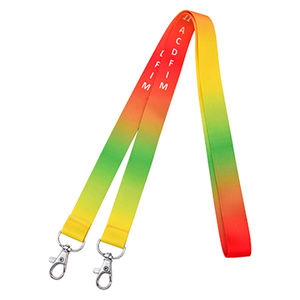 Lanière en nylon pour clés, sangle tressée, lanière pour téléphone - Cadeau promotionnel - Product Image 1