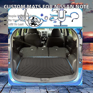 Tappetini Auto Personalizzati in TPE da 2mm di Spessore, Stile Business, Set Completo per Bagagliaio <span class=keywords><strong>Nissan</strong></span> - Product Image 3