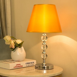 Lampe de table en cristal de style européen minimaliste moderne avec télécommande pour chambre à coucher, salon, hôtel, mariage romantique, créative - Product Image 4