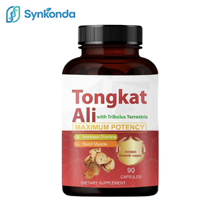 Suplemento Energético para Hombres Adultos Tongkat Ali <span class=keywords><strong>Tribulus</strong></span> <span class=keywords><strong>Terrestris</strong></span>, <span class=keywords><strong>90</strong></span> Cápsulas Veganas Sin Gluten, Fórmula Natural 9 en 1 con Maca y Ashwagandha - Product Image 1