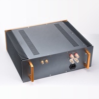 BRZHIFI A60 Vente Chaude Classique DAC Hifi Audio Châssis Boîtier En Aluminium pour Classe a Amplificateur De Puissance Boîtier Avec Radiateur