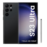 Nouveau Smartphone 5G Original Galaxs Hot S23Ultra 2023, 16 Go 1 To, Écran 7,3 Pouces, Processeur 10 Cœurs, Appareil Tout-en-un Intégré avec Stylet