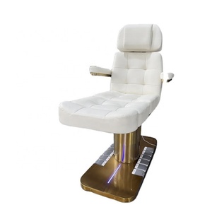KISEN Meubles de salon de beauté en cuir confortables, très demandés, avec commande au pied, lits et fauteuils de massage électrique pour soins du visage, LED - Product Image 1