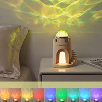 Projecteur d'étoiles Magic Castle, lampe de nuit LED rechargeable par USB, lampe de projection rotative pour la chambre des enfants, la crèche, la décoration de la maison