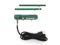 Module de microphone omnidirectionnel à réverbération automatique avec suppression d'écho, prise de son à longue portée USB 4/8 MIC, pour conférence