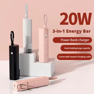 UE EE. UU. Enchufe <span class=keywords><strong>de</strong></span> pared Cápsula Respaldo <span class=keywords><strong>DE</strong></span> EMERGENCIA Tipo C Mini Powerbank Uso del teléfono móvil Universal 5000mAh Cargador <span class=keywords><strong>de</strong></span> batería Power Bank - Product Image 3