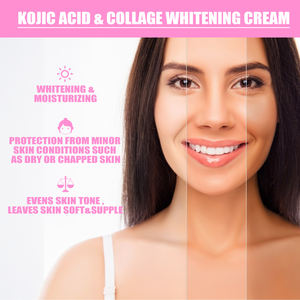 Cosméticos para el cuidado de la piel con etiqueta privada al por mayor, crema facial orgánica para el día y la noche, crema facial blanqueadora y corporal - Product Image 3