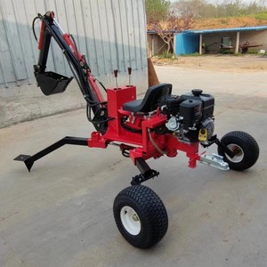 Excavatrice araignée à deux roues de 12 CV, <span class=keywords><strong>en</strong></span> stock, 360 °   Bras de pelle hydraulique, Diesel Euro 5, pour l'agriculture et la montagne - Product Image 2