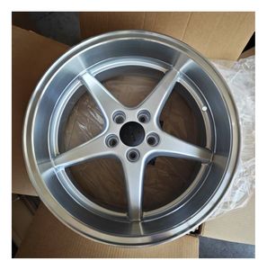 YXQ <span class=keywords><strong>Prix</strong></span> de Gros Jantes en Alliage Coulé 18 Pouces 8.5J 5x108 à Cinq Branches Argentées avec Déport Usiné Jantes de <span class=keywords><strong>Voiture</strong></span> à Grand Déport pour Volvo - Product Image 1