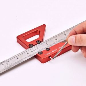 TEBAK W-95 45 Grados, Calibrador <span class=keywords><strong>de</strong></span> Ángulos para Carpintería, Regla <span class=keywords><strong>de</strong></span> Medición <span class=keywords><strong>de</strong></span> Líneas, <span class=keywords><strong>Herramienta</strong></span> <span class=keywords><strong>de</strong></span> Trazado para Madera - Product Image 1