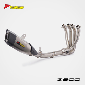 Sistema de Escape para Motocicleta Forsound, <span class=keywords><strong>Precio</strong></span> de Fábrica al por Mayor, Sección Trasera de Fibra de Carbono para Kawasaki <span class=keywords><strong>Z900</strong></span> - Product Image 4