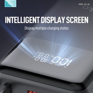Batterie externe <span class=keywords><strong>30000mAh</strong></span> PD <span class=keywords><strong>45W</strong></span> à charge rapide avec câble Type-C intégré pour ordinateur portable et tablette - Product Image 5