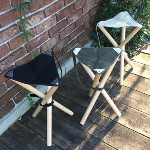 Customized canvas fishing <b>stools</b>, Japanese and Korean style minimalist cafe <b>stools</b>, foldable and <b>portable</b> chairs. - Product Image 3