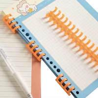 Cahier A4 à reliure en spirale en plastique à 30 trous, reliure à double boucle en fil métallique pour la réservation de papier à feuilles mobiles pour le bureau de l'école