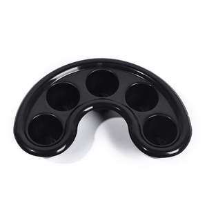 Bol de trempage pour ongles en acrylique à 5 trous, plateau portable pour trempage des doigts, pour le retrait du gel, l'adoucissement des peaux mortes, manucure - Product Image 2