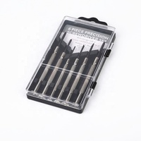 Kit d'outils d'ordinateur, mini tournevis phillips magnétique électrique multi-précision 6 pièces