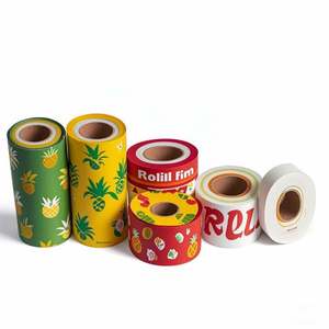 ม้วนบรรจุภัณฑ์อัตโนมัติทำจากพลาสติกเกรดอาหารแบบนุ่มพิมพ์ลายได้เองสำหรับคุกกี้ช็อกโกแลตอมยิ้มปิดผนึกด้วยความร้อน - Product Image 3