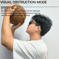 Lunettes d'entraînement à stroboscope intelligentes pour améliorer la capacité visuelle pour le basketball, le football, le baseball et autres sports.