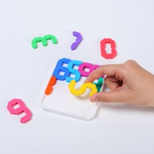 Jeu de puzzle numérique transfrontalier pour enfants, éducatif, Montessori, modèle 65, jeu parent-enfant - Product Image 4