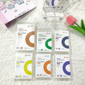 Film de protection pour cartes de <span class=keywords><strong>pop</strong></span>-<span class=keywords><strong>corn</strong></span> coréennes, 20 films de protection pour cartes d'idoles en soie, petite pochette de protection pour cartes, film CPP haute transparence, pochette photo - Product Image 1