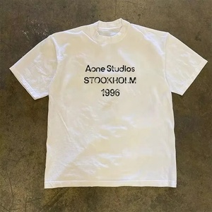 <span class=keywords><strong>T</strong></span>-Shirt Streetwear Personalizzate con Stampa in Rilievo DTG, Magliette con Collo Tondo in Rilievo 100% Cotone di Guangzhou CharmingCustom - Product Image 1