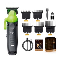 Tondeuse à cheveux professionnelle pour salon de coiffure, lame DLC, recharge rapide, tondeuse électrique, machine à sculpter les cheveux