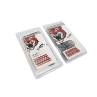 Lame de tronçonneuse essence/électrique Tiger Head 16-22 pouces, accessoires professionnels avec coque bulle et design arrondi
