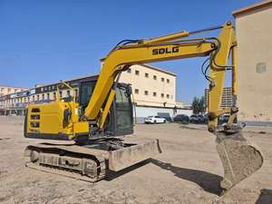 2023 di consegna rapida <span class=keywords><strong>SDLG</strong></span> 75 escavatore cingolato <span class=keywords><strong>8ton</strong></span> resistente resistente motore Diesel pista di gomma per i paesi in via di sviluppo progetti - Product Image 6