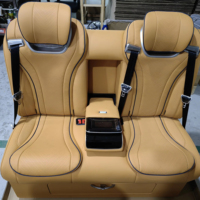 Siège de voiture en cuir électrique de luxe capitaine siège VIP canapé-lit banc pour Vito V classe Metris Sprinter w447 siège pilote alphard