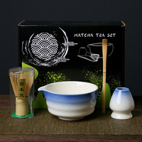 Ensemble fouet et bol à matcha en céramique personnalisable de haute qualité JN Premium, design Japandi, écologique, grande capacité