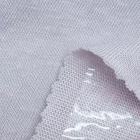 Tissu jersey simple CVC respirant 165GSM |   65% Coton 35% Polyester |   Tissu de t-shirt d'été doux pour vêtements décontractés