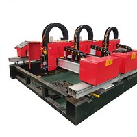 Machine de découpe laser à fibre 1500W, découpeuse de tôles, équipement de découpe laser CNC pour petites ateliers industriels