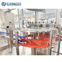 Machine de remplissage automatique complète en SUS316L pour sauce soja et vinaigre, machines de remplissage d'eau en bouteille