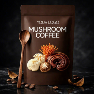 Café en Polvo Sin Azúcar con Extracto <span class=keywords><strong>de</strong></span> Hongo Reishi y Hoja <span class=keywords><strong>de</strong></span> Loto Personalizable <span class=keywords><strong>para</strong></span> Adultos, Venta al Por Mayor <span class=keywords><strong>de</strong></span> Fábrica, OEM y ODM - Product Image 1