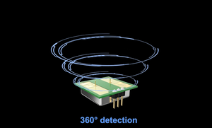 PDLUX PD-V20 High Frequency 24GHz Microondas <span class=keywords><strong>Doppler</strong></span> <span class=keywords><strong>K</strong></span>-<span class=keywords><strong>Band</strong></span> Radar Módulo Sensor para Detectores Intruder - Product Image 4